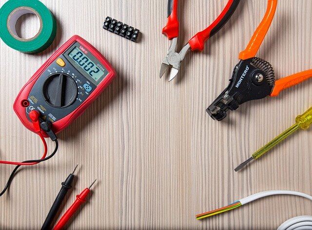 Electrical contractor tools.
