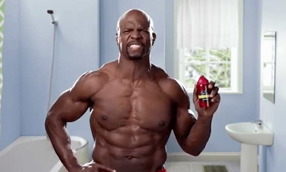 Old Spice advertisement example.